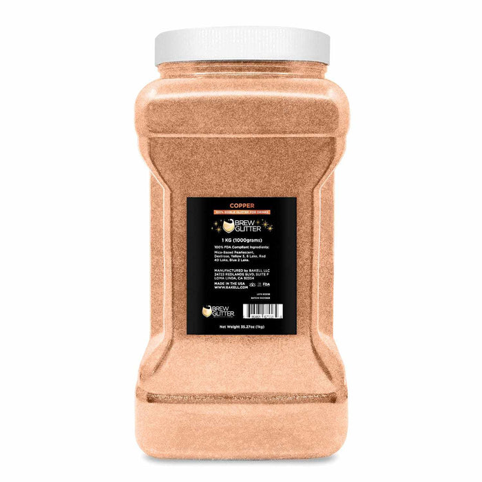 product image for wholesale copper drink glitter