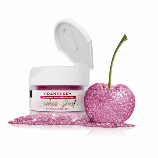 Cranberry Edible Glitter | Tinker Dust® 5 Grams-Tinker Dust_5G_Google Feed-bakell