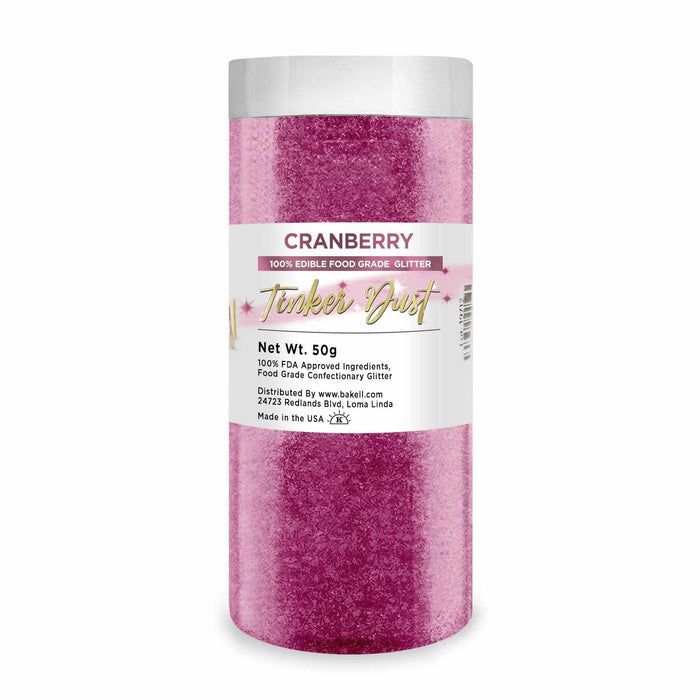 Cranberry Red Edible 5g Tinker Dust | Bakell