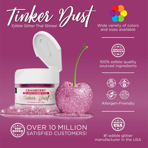 Cranberry Tinker Dust® Glitter Wholesale-Wholesale_Tinker Dust-bakell