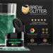 Dark Green Brew Glitter Mini Spray Pump | Private Label-Private Label_Brew Glitter 4g Pump-bakell