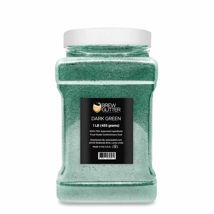 Dark Green Brew Glitter | 4g Green Drinks Glitter | Bakell