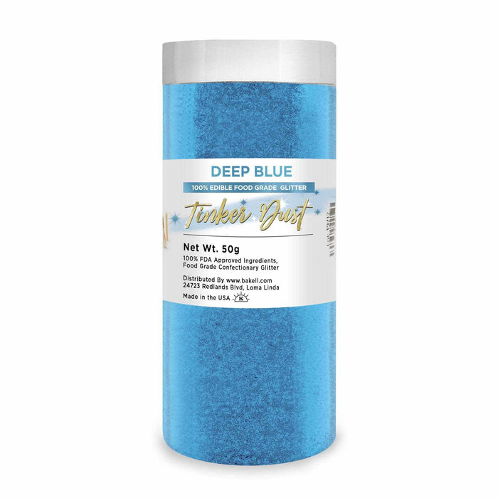 Deep Blue Tinker Dust, Bulk | #1 Site for Edible Glitters & Dusts