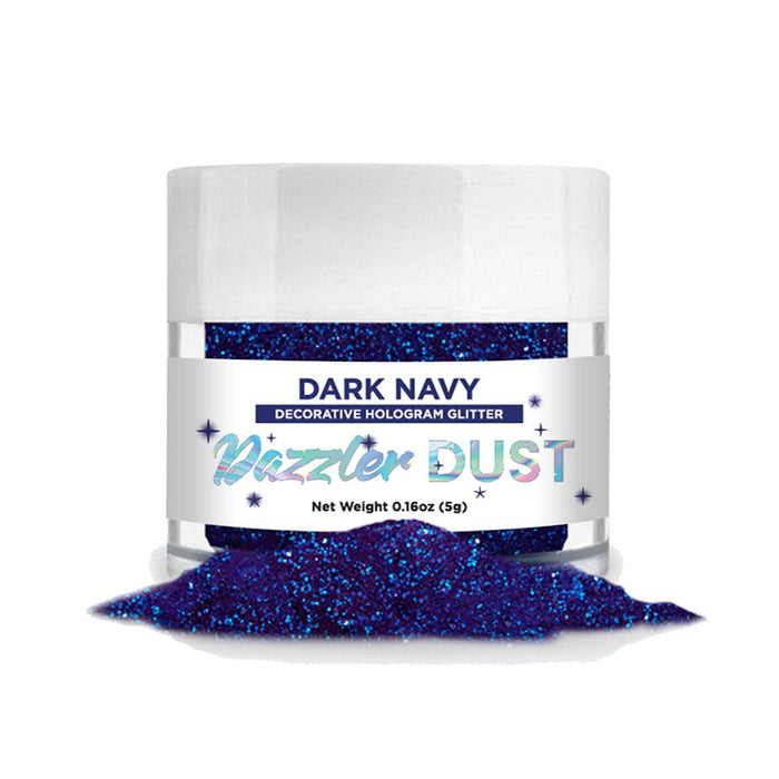 Deep Navy Dazzler Dust® 5 Gram Jar-Dazzler Dust_5G_Google Feed-bakell