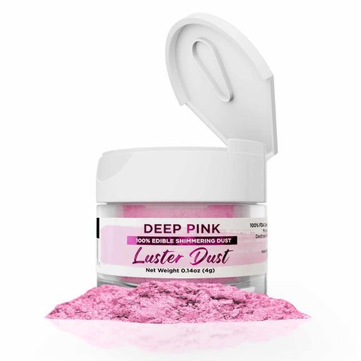Deep Pink Luster Dust Edible | Bakell-Luster Dusts-bakell