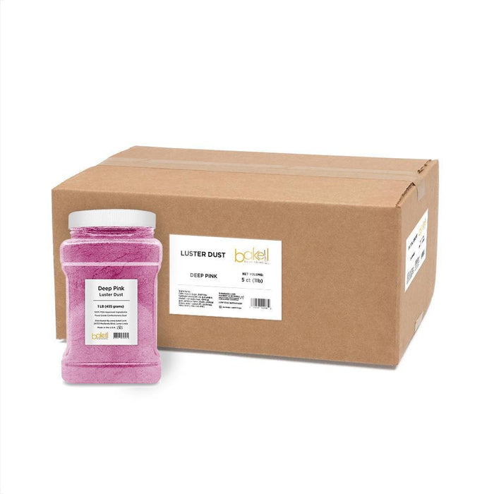 Deep Pink  Luster Dust | Wholesale | Bakell