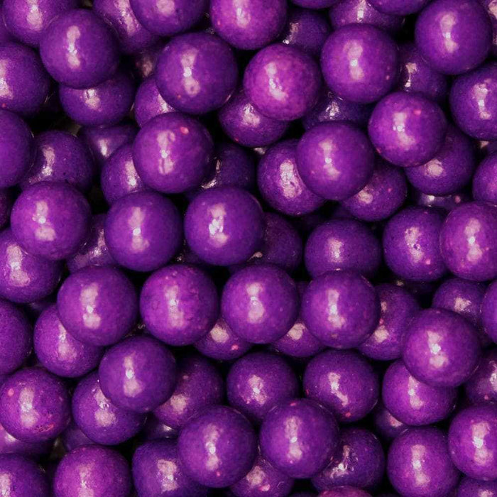 Bulk Deep Purple 8mm Beads by the case | Polka-dot Effect | Bakell