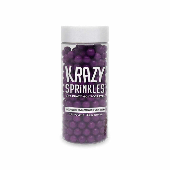 Deep Purple 8mm Sprinkle Beads Wholesale (24 units per/ case) | Bakell