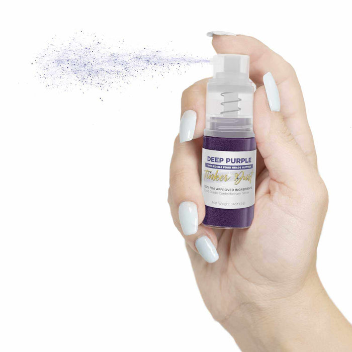Buy Deep Purple  4g Glitter Spray Pump | Tinker Dust® | Bakell