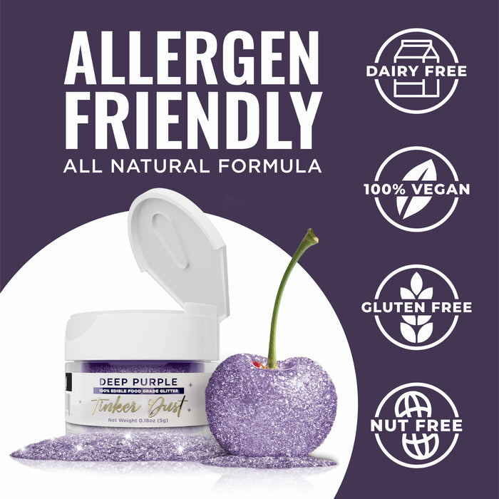 Deep Purple Tinker Dust® Glitter Bulk Size-Bulk_Tinker Dust-bakell