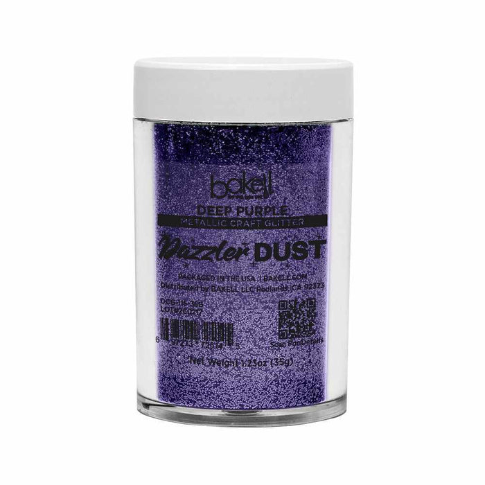 Deep Purple Ultrafine Metallic Craft Glitter Dazzler Dust | Premium Polyester Non-Toxic | Bakell-B2C_Dazzler Dust-bakell