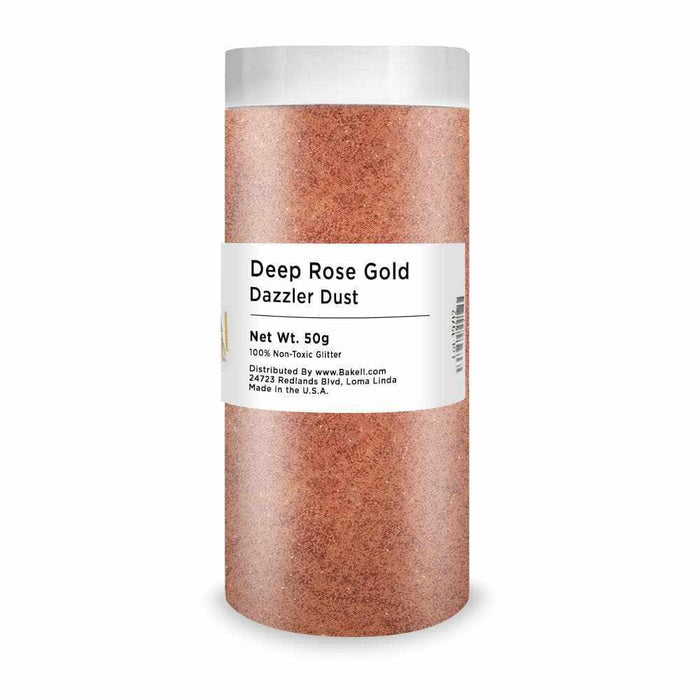 Deep Rose Gold Decorating Dazzler Dust | Bakell® - from Bakell.com