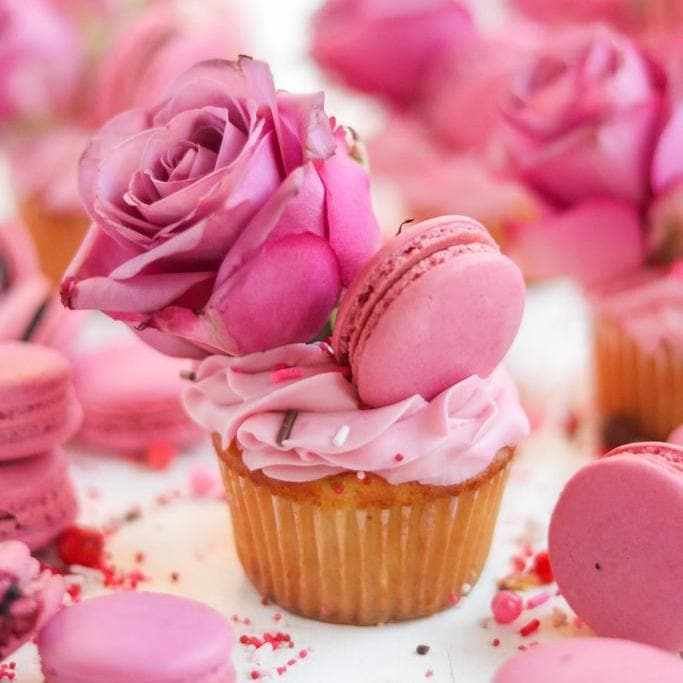Dusty Rose Pink Edible Pearlized Luster Dust | Bakell