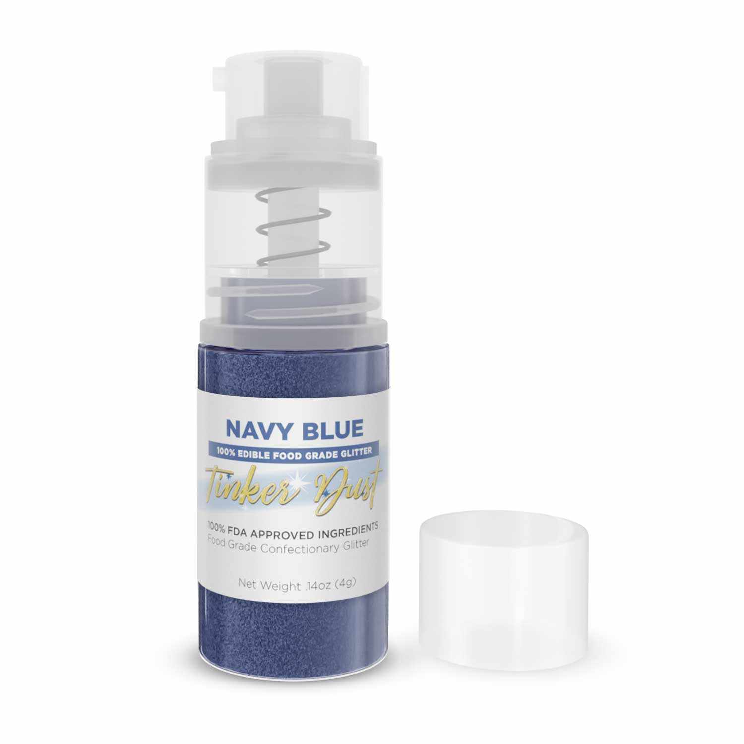 Navy Blue Edible Glitter Spray 