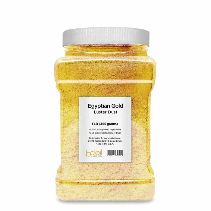 Edible Egyptian Gold Luster Dust | 4g Decorating Gold Dust | Bakell