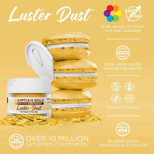 Egyptian Gold Luster Dust Private Label-Private Label_Luster Dust-bakell