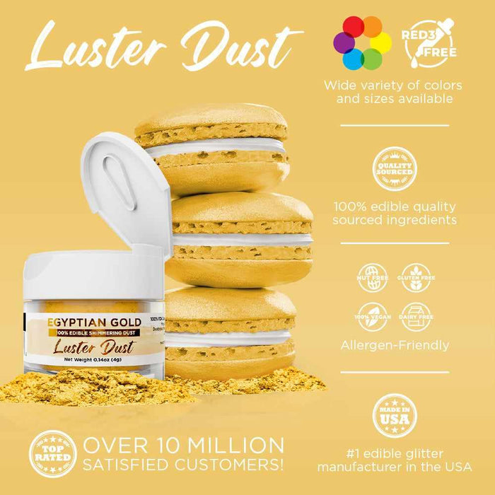Egyptian Gold Luster Dust Wholesale-Wholesale_Luster Dust-bakell