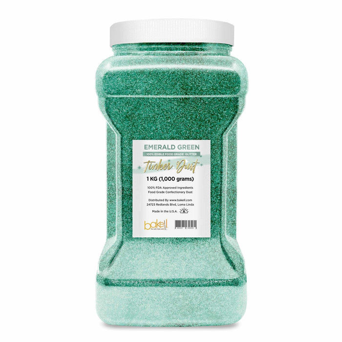 Emerald Green Tinker Dust, 5g Jar | #1 Site for Edible Glitter & Dust!