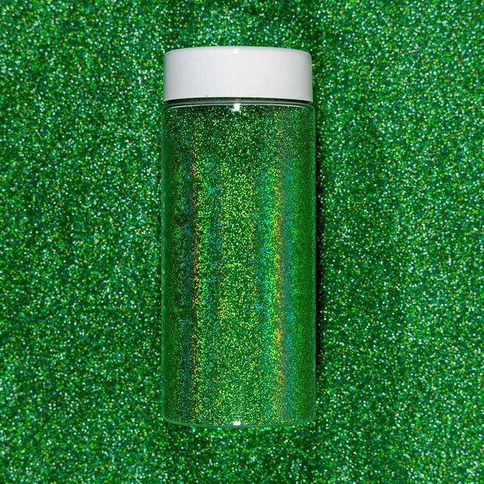 Emerald Green Ultrafine Holographic Craft Glitter Dazzler Dust | Premium Polyester Non-Toxic | Bakell-B2C_Dazzler Dust-bakell
