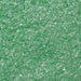 product swatch close-up of green food glitter