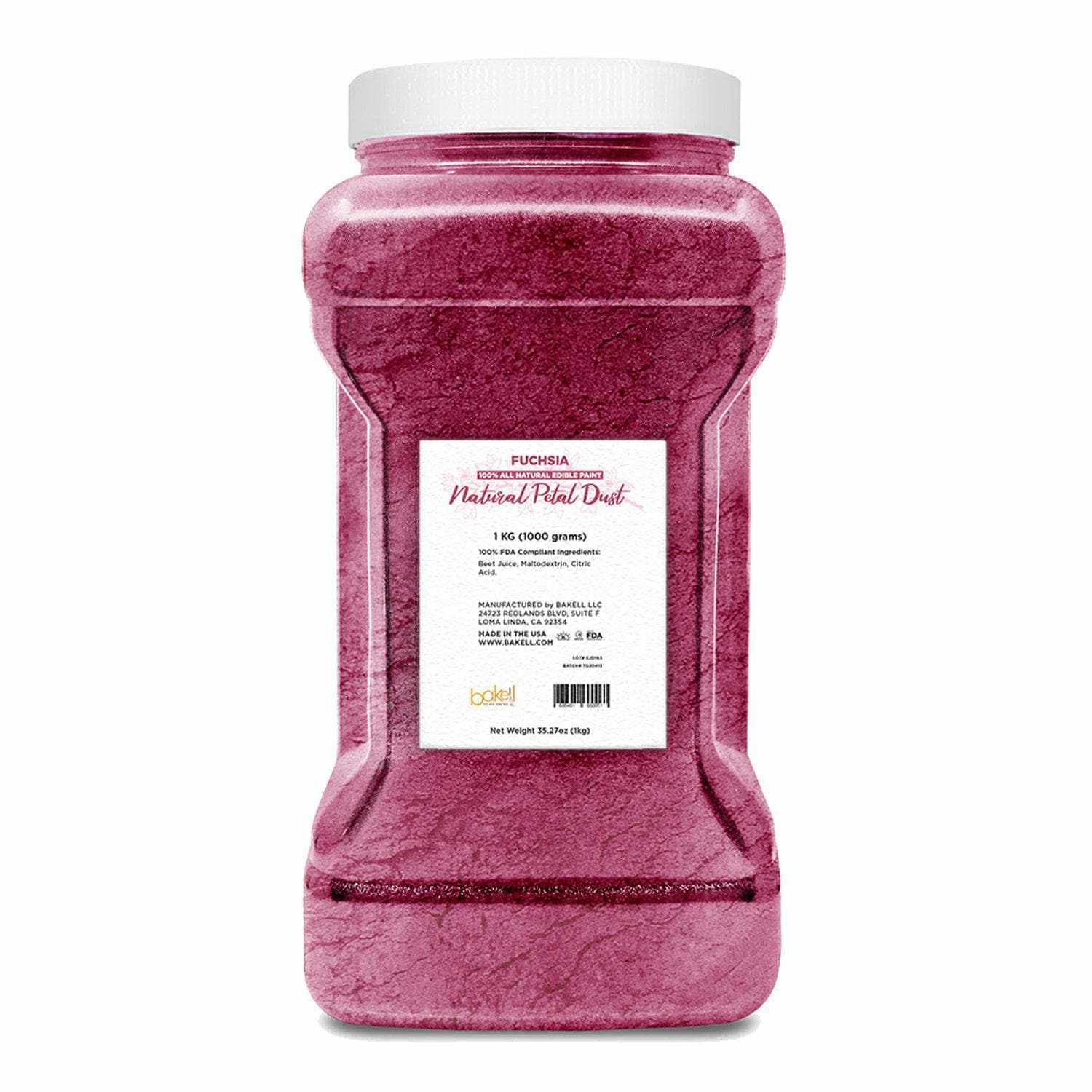 Fuchsia All Natural Petal Dust | Edible Food Coloring Powder | Kosher | Bakell.com