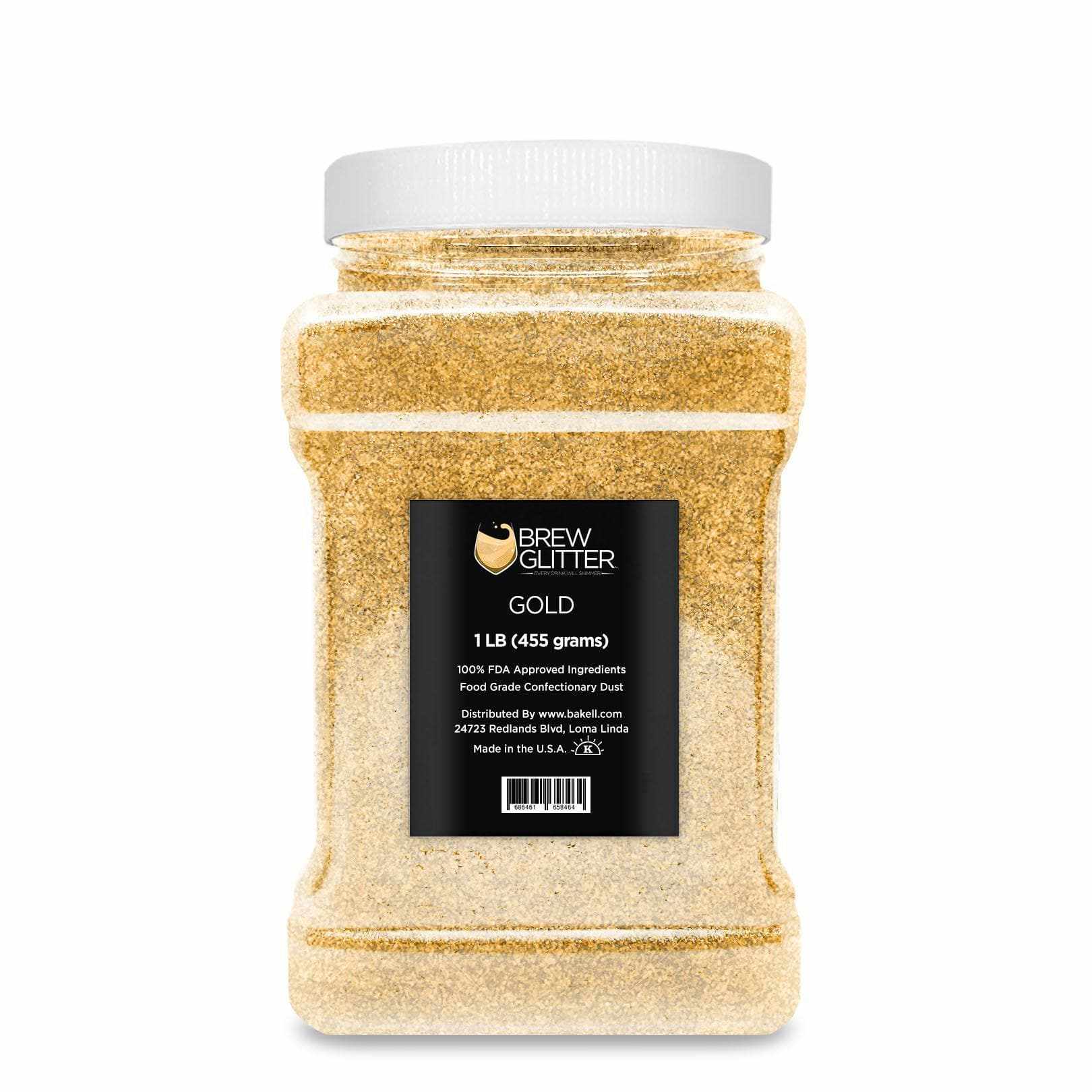 Gold Brew Glitter - Buy & Save 18% on 4g Gold Jar - Bakell