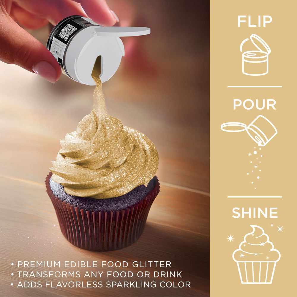 Gold Edible Glitter | Tinker Dust® 5 Grams-Google Feed_Tinker Dust-bakell