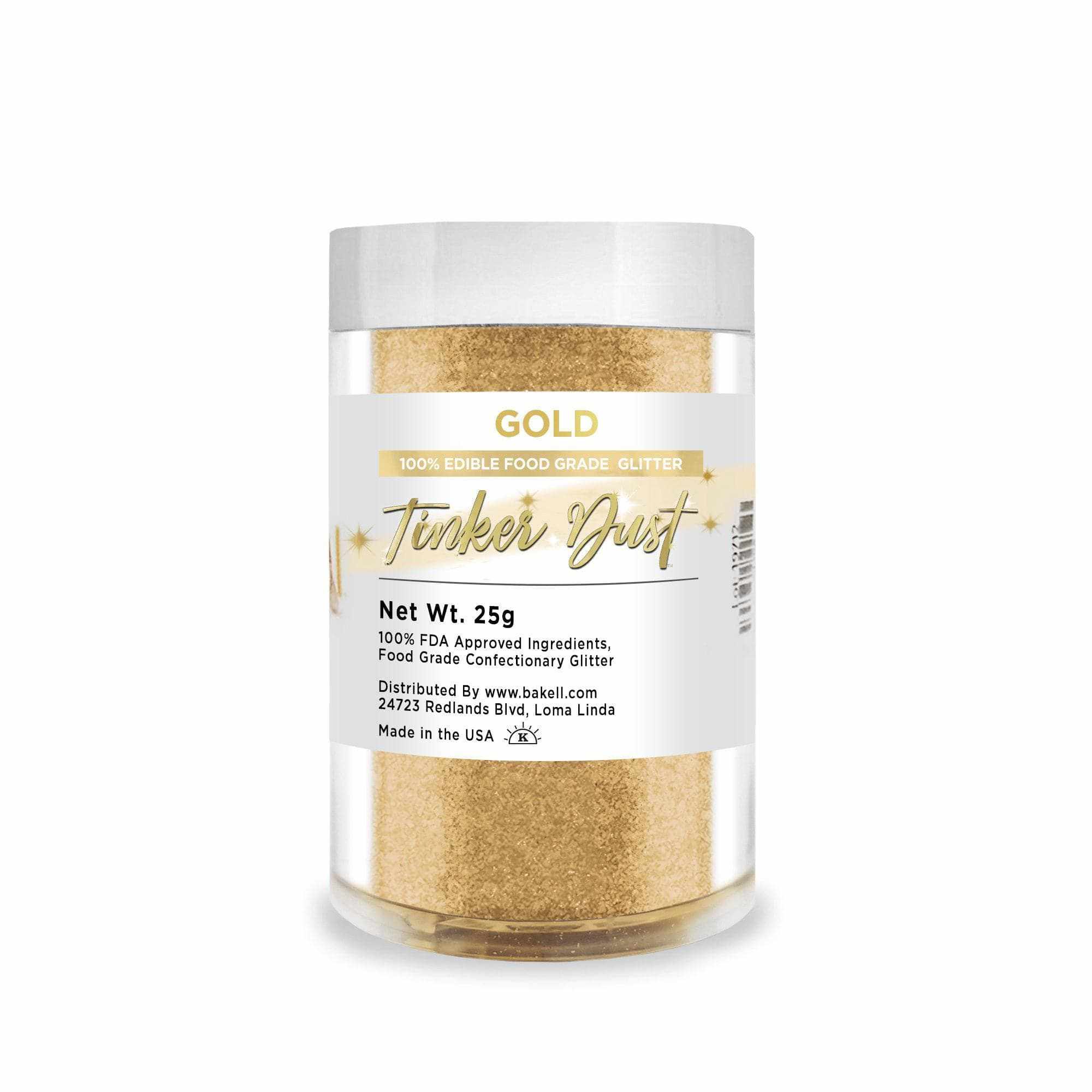 Gold Edible Glitter Tinker Dust | #1 Brand for Edible Glitters & Dusts