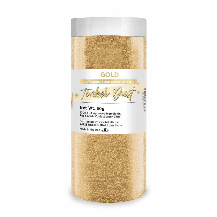 Gold Edible Glitter Tinker Dust | #1 Brand for Edible Glitters & Dusts