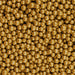 Gold Pearl 4mm Beads Sprinkles | Private Label (48 units per/case) | Bakell