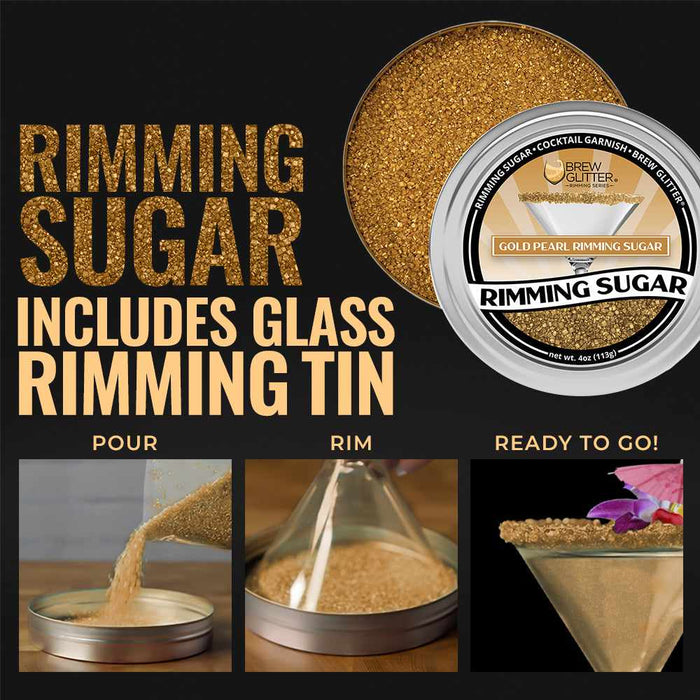 Gold Pearl Cocktail Rimming Sugar-Google Feed_Rimming Sugar-bakell