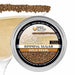 4oz tin of Gold Pearl cocktail rimming sugar with a decorative glass rim garnish.