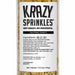Gold Pearl Confetti Sprinkle | Krazy Sprinkles | Bakell