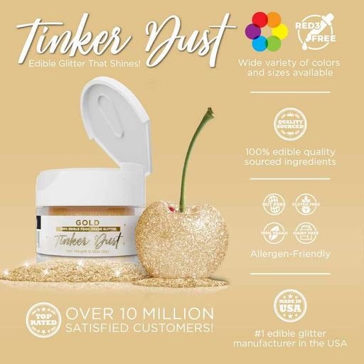 Gold Tinker Dust® Glitter Bulk Size-Bulk_Tinker Dust-bakell