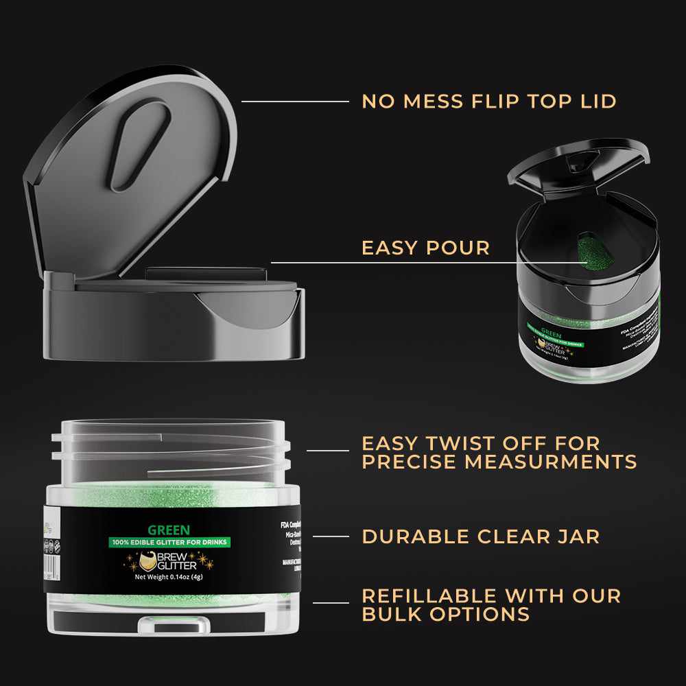 Green Brew Glitter® Wholesale-Wholesale_Brew Glitter-bakell