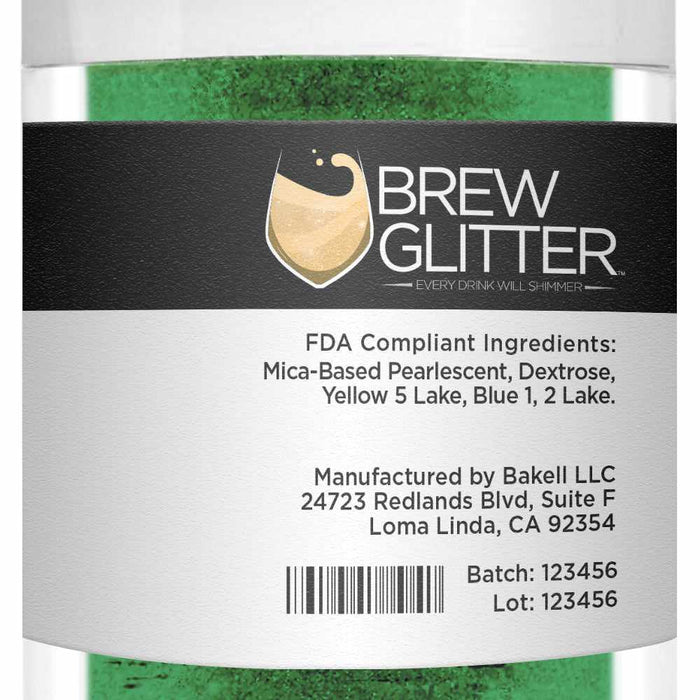 Green Brew Glitter® Bulk Size-Brew Glitter_Bulk Size-bakell