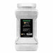 1kg bulk size of white-to-green color changing Brew Glitter in a clear plastic jar.