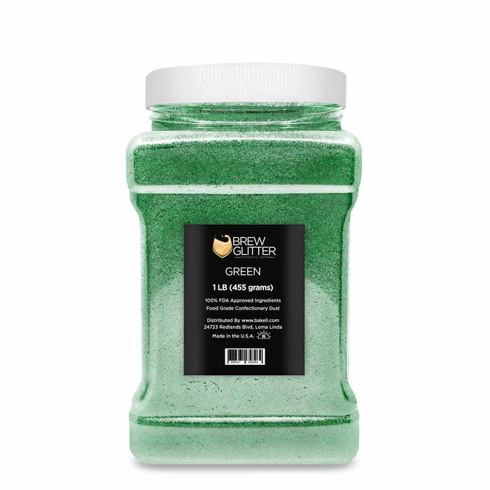 Green Edible Glitter for Drinks | Brew Glitter-Beer Glitter-bakell