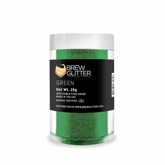 Green Edible Glitter for Drinks | Brew Glitter-Beer Glitter-bakell