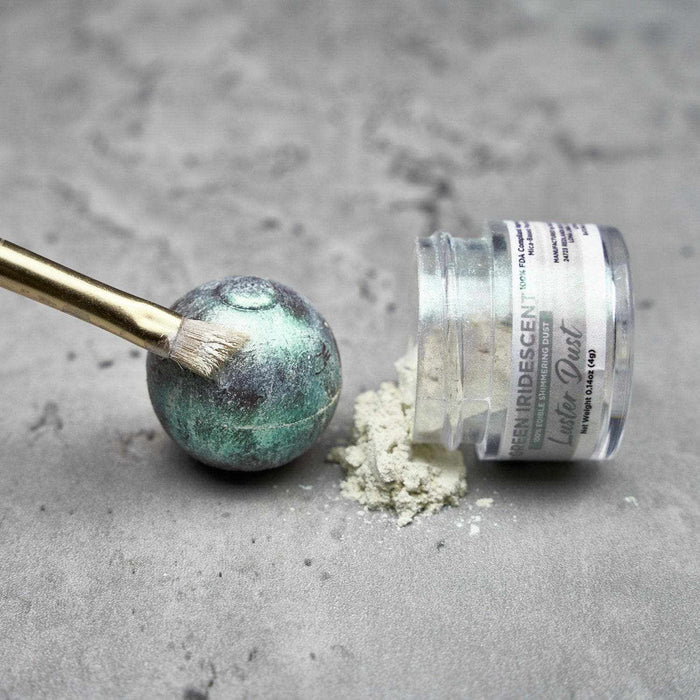 Green Iridescent Luster Dust Pearlized Powder | Bakell