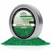 Green cocktail rimming sugar in a 4oz silver tin with a vibrant green label and sparkling sugar crystals piled at the base.
