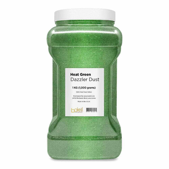 Shop Heat Green Glow In the Dark Hologram Glitter | Bakell