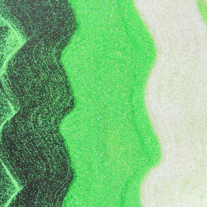 Heat Green Ultrafine Iridescent Craft Glitter Dazzler Dust | Premium Polyester Non-Toxic | Bakell-B2C_Dazzler Dust-bakell