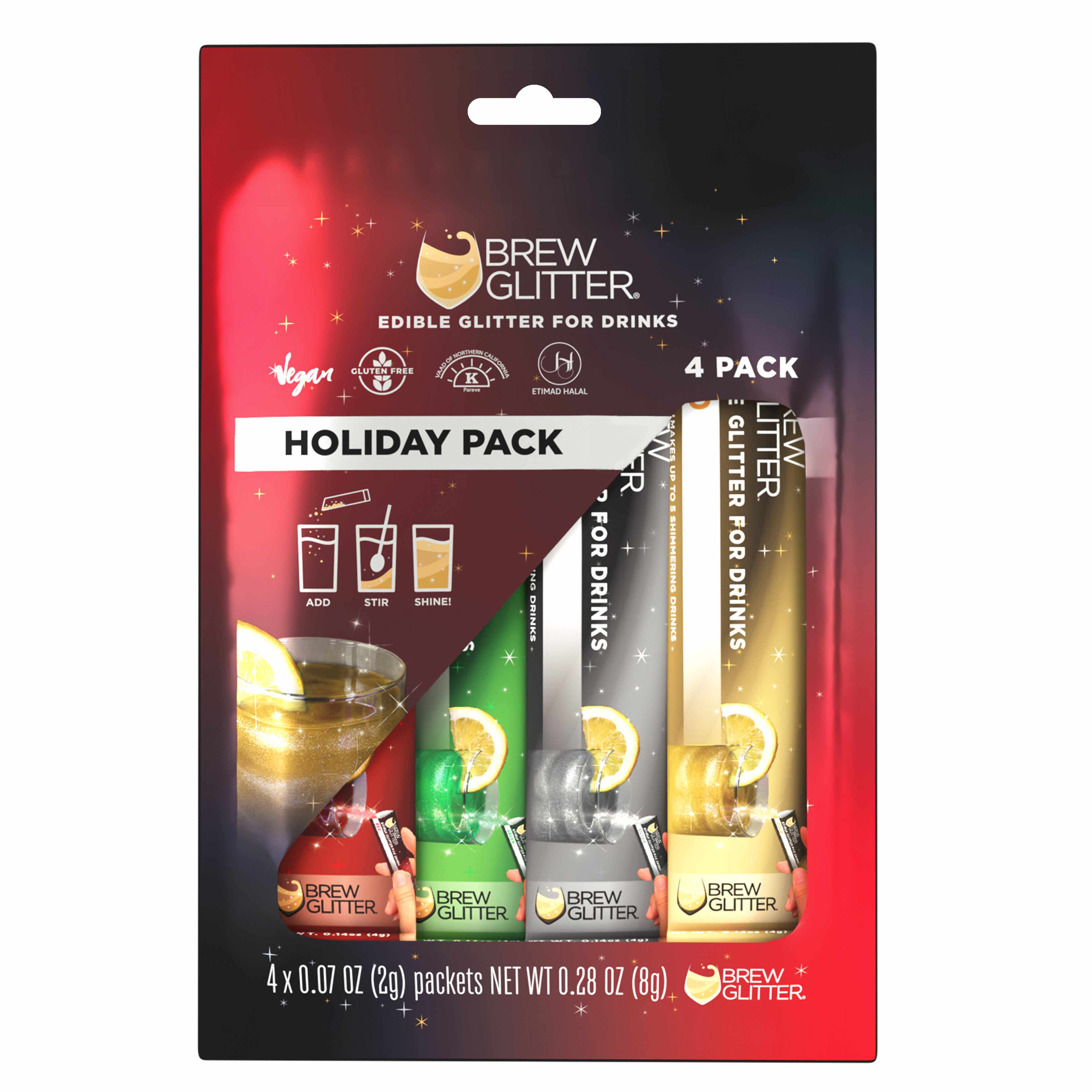 product image of holiday glitter stick pack