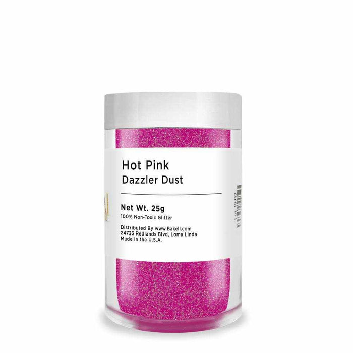 Hot Pink Glow In the Dark | Hologram Pink Craft Glitter | Bakell