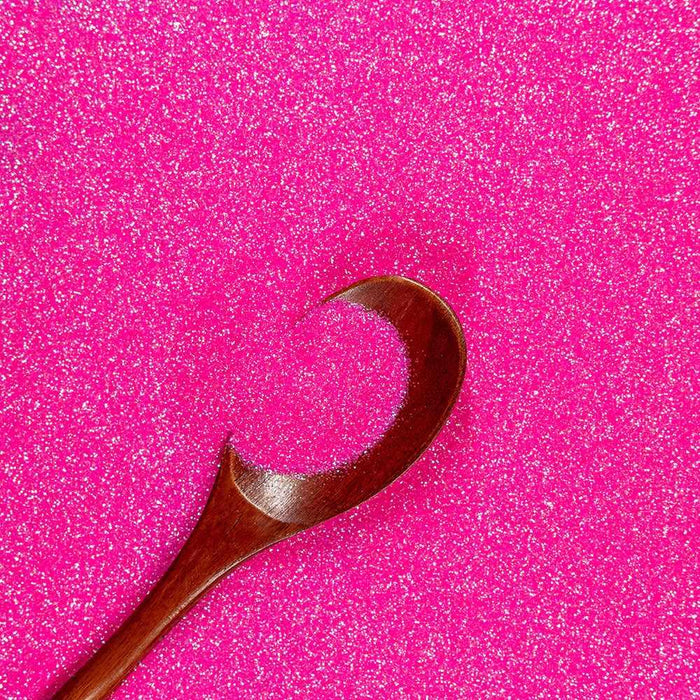 Hot Pink Ultrafine Iridescent uv reactive Craft Glitter Dazzler Dust Premium Polyester Non-Toxic Bakell