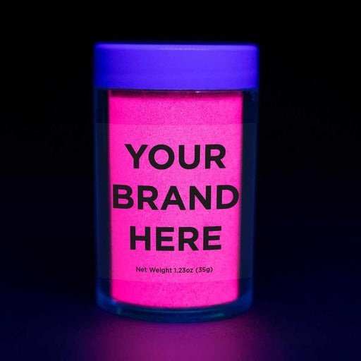 Hot Pink Ultrafine UV Reactive Iridescent Craft Glitter Dazzler Dust | Private Label | Premium Polyester Non-Toxic | Bakell-Private Label_Dazzler Dust-bakell