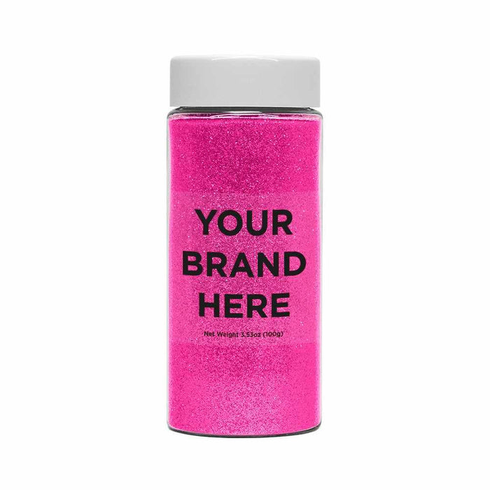 Hot Pink Ultrafine UV Reactive Iridescent Craft Glitter Dazzler Dust | Private Label | Premium Polyester Non-Toxic | Bakell-Private Label_Dazzler Dust-bakell