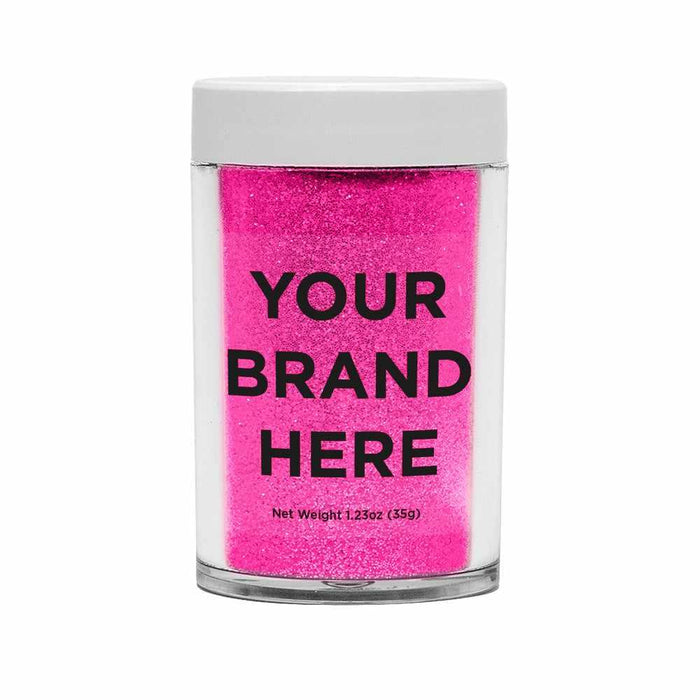 Hot Pink Ultrafine UV Reactive Iridescent Craft Glitter Dazzler Dust | Private Label | Premium Polyester Non-Toxic | Bakell-Private Label_Dazzler Dust-bakell
