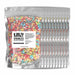 various ice cream sprinkle mix bags with a box